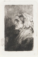 KG 08405
          <br/>
          Studie van vrouw 'en buste'
          <br/>
          <em>Bianchi, Mosè di Giosuè (1845-1904)</em>